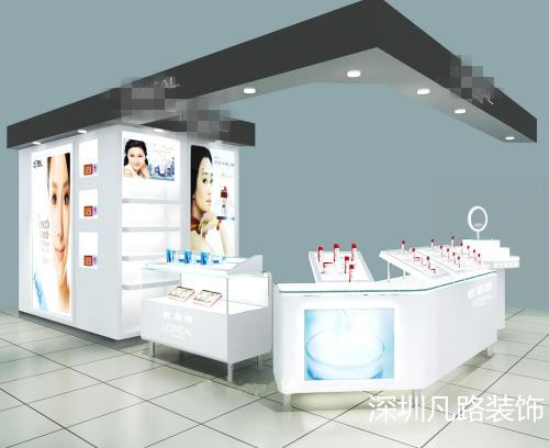 美容院产品化妆品展示柜的陈列经济学新姿势!