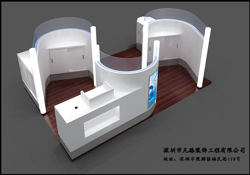烤漆化妆品展示柜为什么会变黄呢?