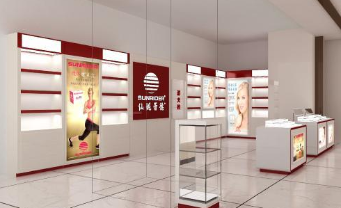 具有美感的化妆品展示柜台是怎样的?