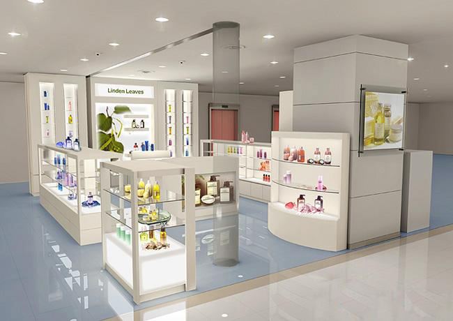 为什么国人喜欢追求欧式风格化妆品柜台!