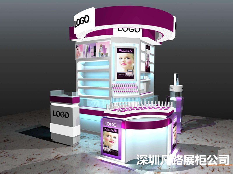 怎么处理化妆品展柜生锈问题!