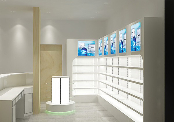 药店展柜保养