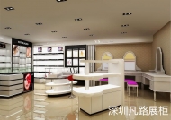 化妆品展柜怎样设计才能吸引消费者眼光