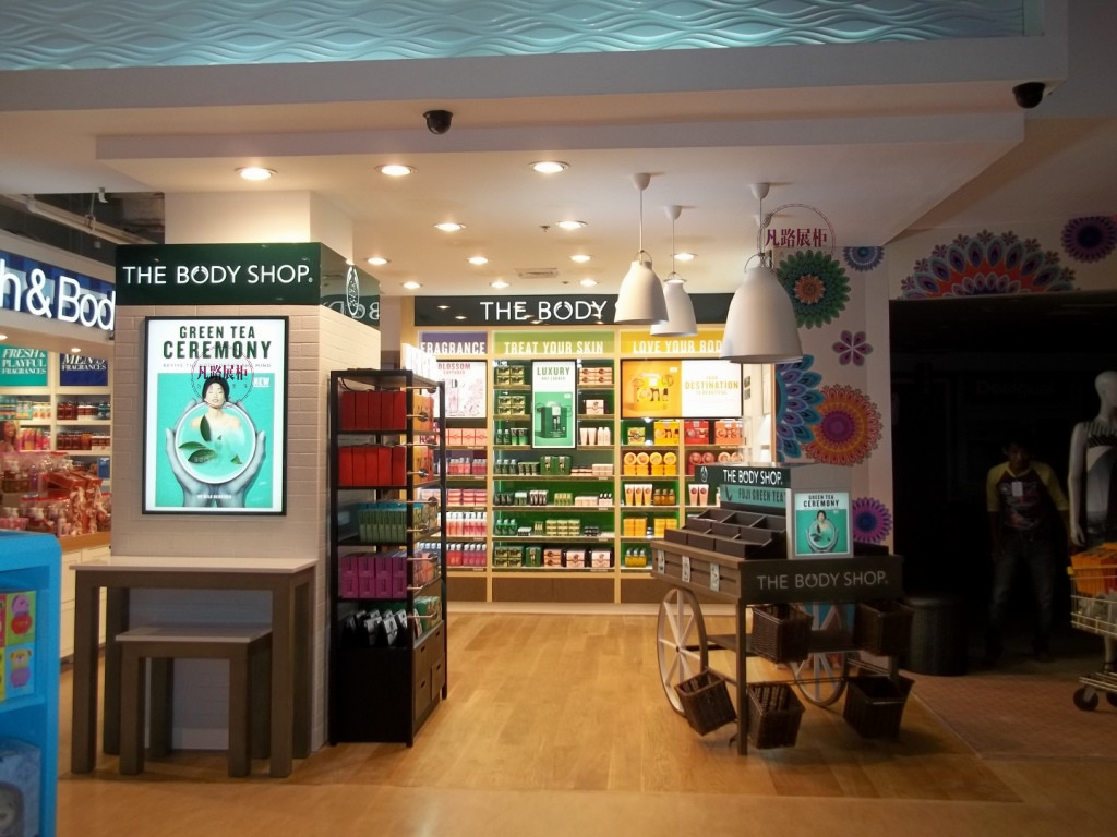 化妆品展柜定制
