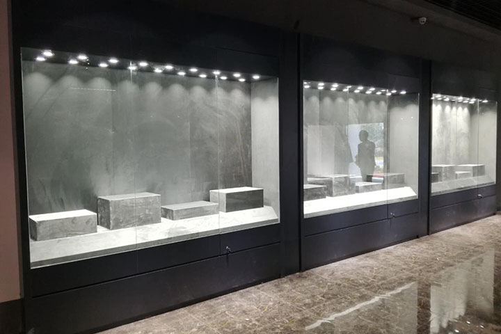 衡阳世界钟表博物馆展柜设计效果图案例