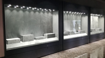 衡阳世界钟表博物馆展柜设计效果图案例