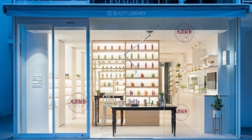 BEAUTY LIBRARY展示柜设计效果图