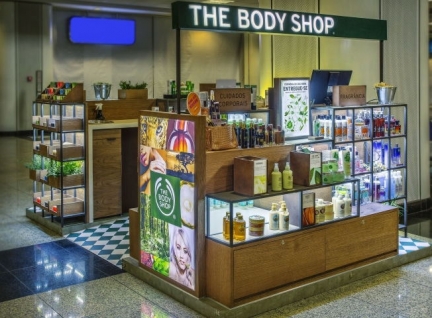 北欧化妆品专卖店化妆品展示柜