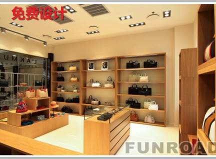 KD奢饰品点包包展柜设计陈列效果图