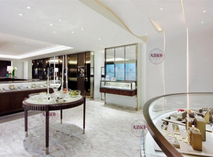 珠宝店展示柜设计制作效果图