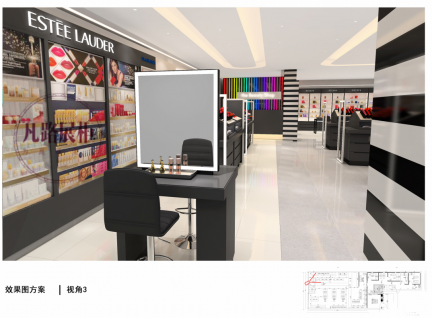 商场化妆品展示柜制做时应该注意哪些问题