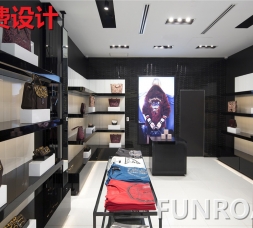 奢饰品点名牌包包服饰展示柜台设计制作