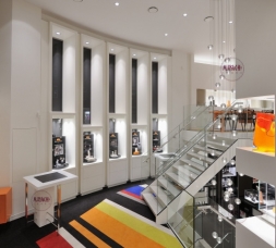 精品手表店展柜案例效果图