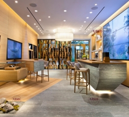 豪华钟表店展柜设计案例