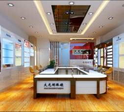 展柜制作厂家定制精品眼睛柜设计效果图