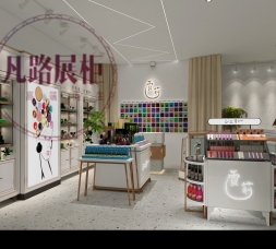 阜阳雪莉化妆品店展厅效果图