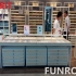 凡路成品订制款眼镜店眼镜展示柜台设计效果图