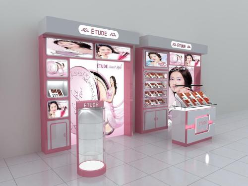 化妆品展柜生产当中使用材料的发展趋势!