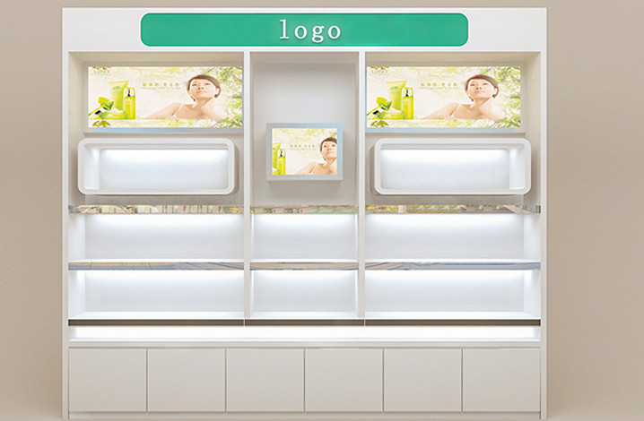 设计化妆品展柜要主题明确再设计!