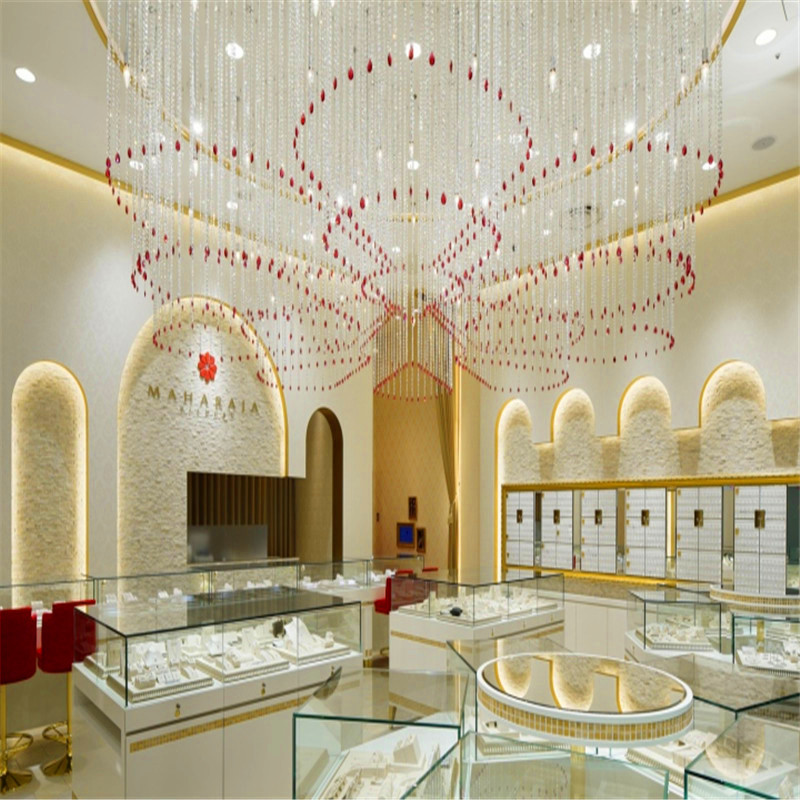 化妆品店展柜和柜台陈列位置的关系!