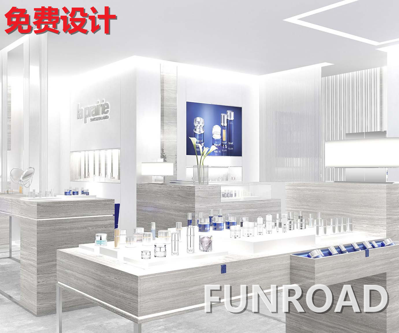 高档纯实木柜台的保养法!凡路展示柜厂家