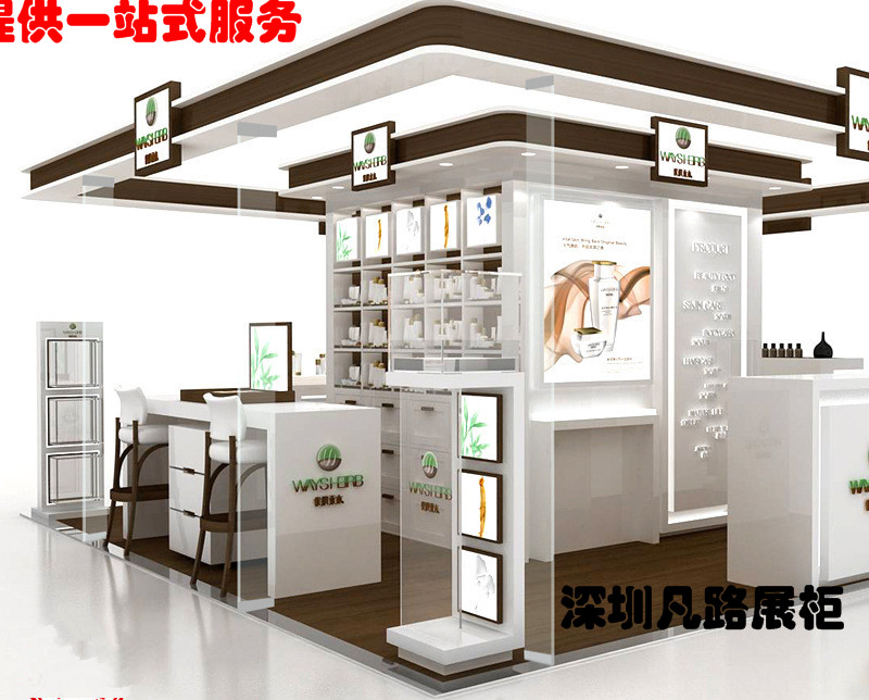 展柜厂科普化妆品柜台验收时有哪些质量标准!