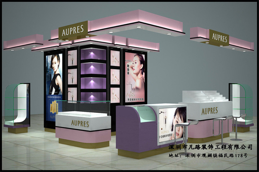 小空间,要制作怎样的展示柜台?
