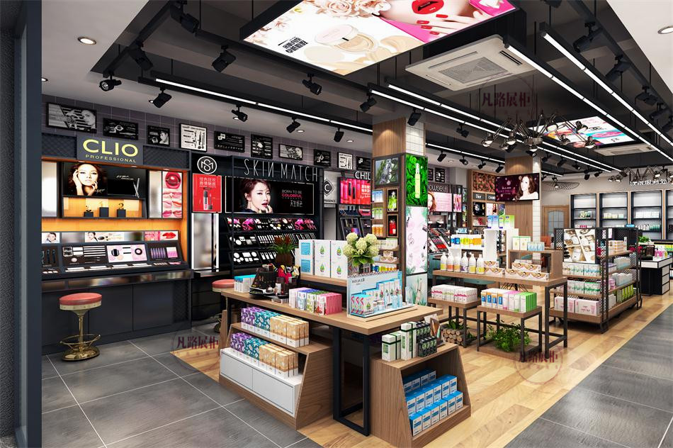 这样设计化妆品展柜可以提高销售额