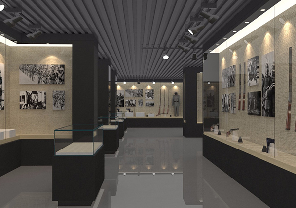 物馆展示柜厂家洽谈灯光设计