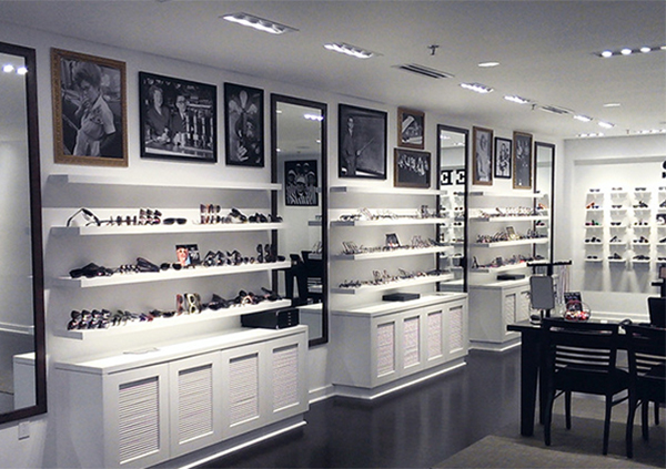 眼镜店展示柜定制