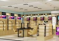店家如何利用空间设计与商品匹配的化妆品展柜！