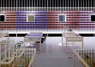 高大上的眼镜店展柜原来是这样摆放的！
