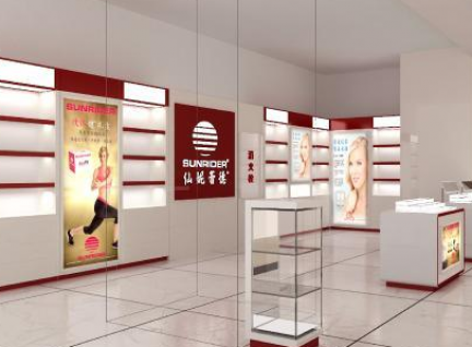 CK顶级设计化妆品展柜订制款展示效果图