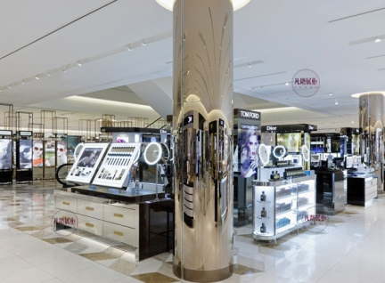 不锈钢电镀展柜效果图