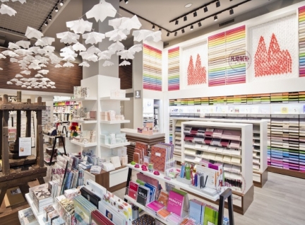 时尚休闲生活用品百货店展柜效果图