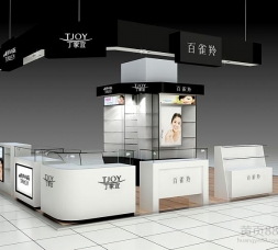 定制百雀羚化妆品柜台需要多少钱？