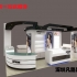 新款高端柜台式化妆品店展示柜设计效果图