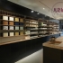 黑色高端木质烤漆，化妆品展柜柜台定制展现效果