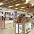 2018凡路化妆品展示柜，现场展示效果图