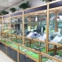 FUNROAD铝钛合金玻璃珠宝展柜效果图